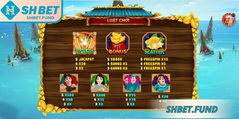 Ăn Khế Trả Vàng SHbet - Trải Nghiệm Quay Hũ Mới Lạ 3 Biểu tượng trong game ăn khế trả vàng SHbet